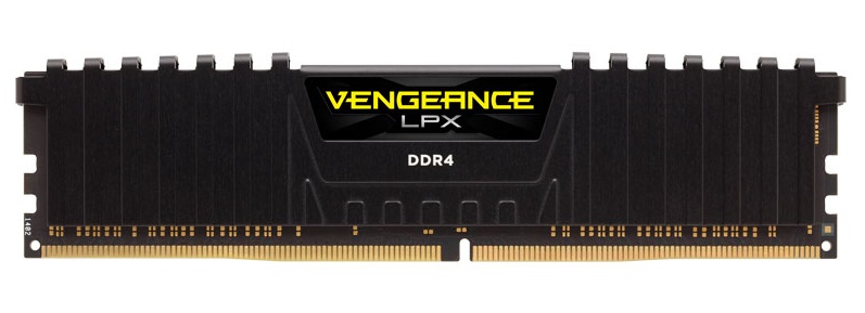 Memria RAM Corsair Vengeance LPX 8GB (1x8GB) DDR4-3200MHz CL16 Preta 1